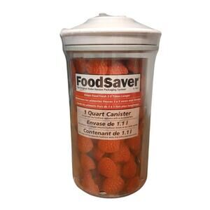 FoodSaver Vacuum Packaging System NEW 1 Quart Canister Keeps Food Fresh Longer‎